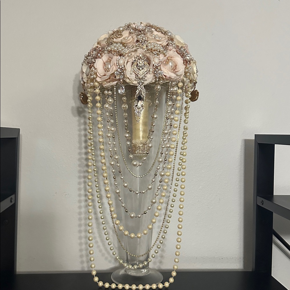 Elegant Beaded Floral Wedding Boutique